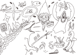 Doodle artwork: doodles1_T
