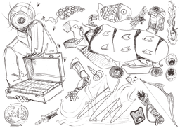 Doodle artwork: doodles5_T