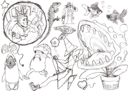 Doodle artwork: doodles6_T